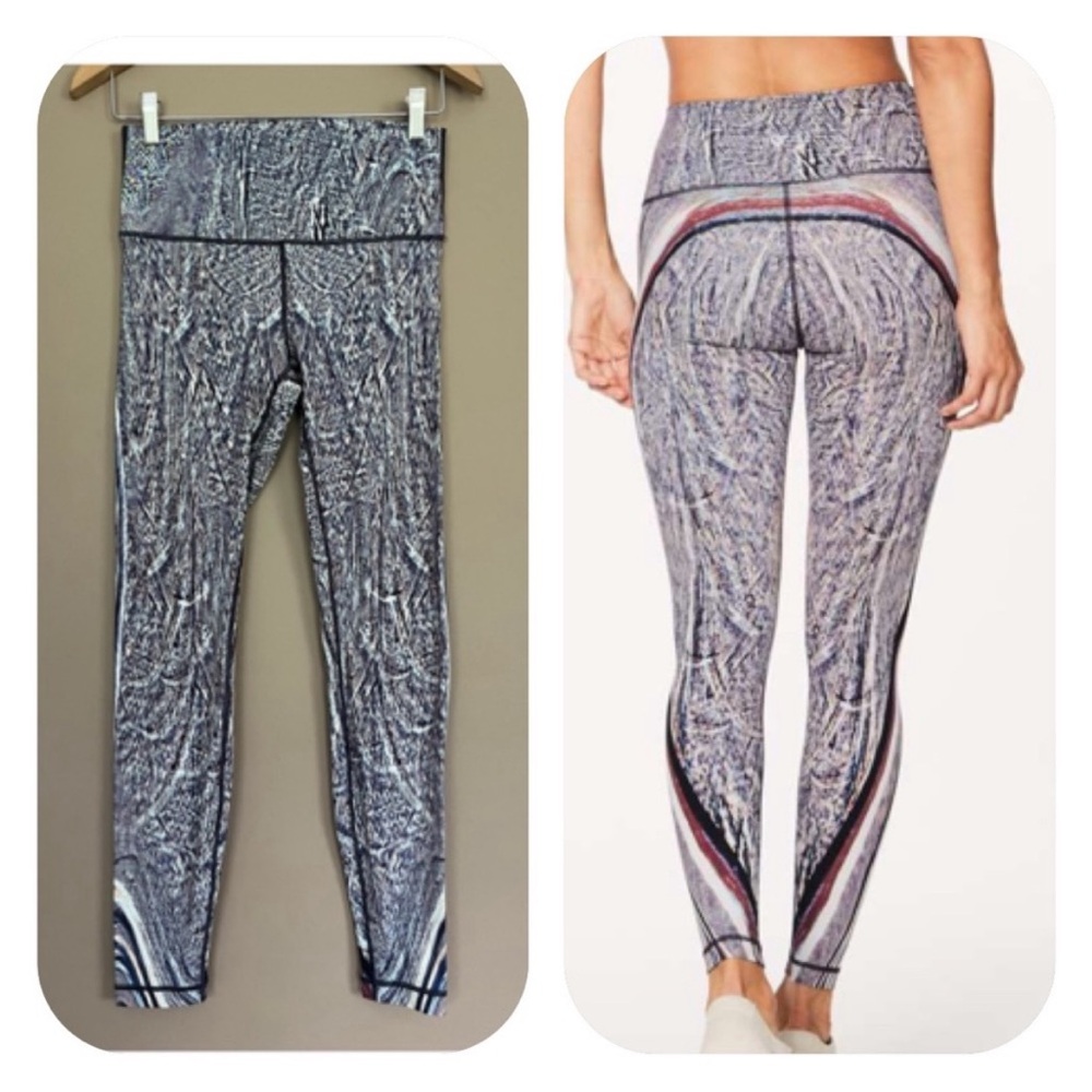 {Lululemon} Wunder Under Hi-Rise Tight Nulux 28" in Polychromatic 50g Multi - 8